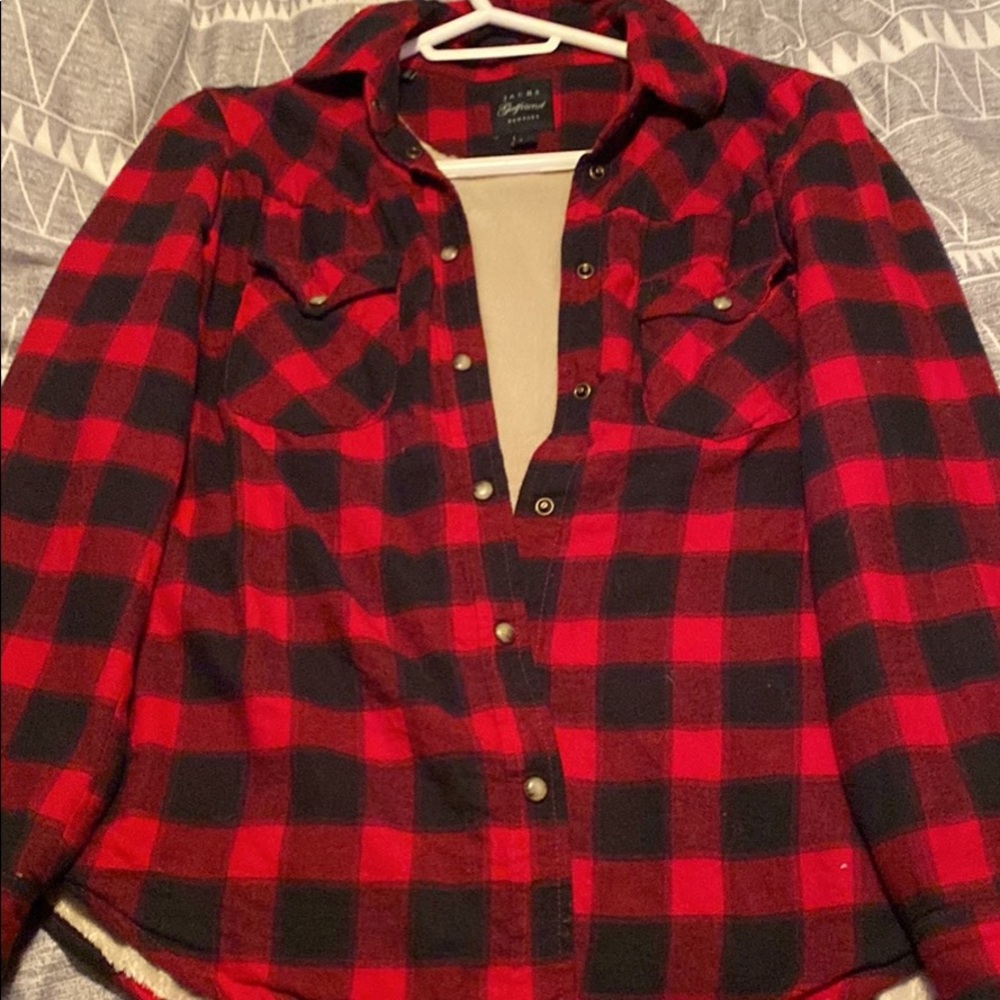 costco plaid jacket